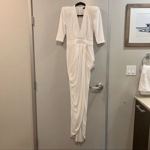 Zhivago Eye of Horus Gown in White- S